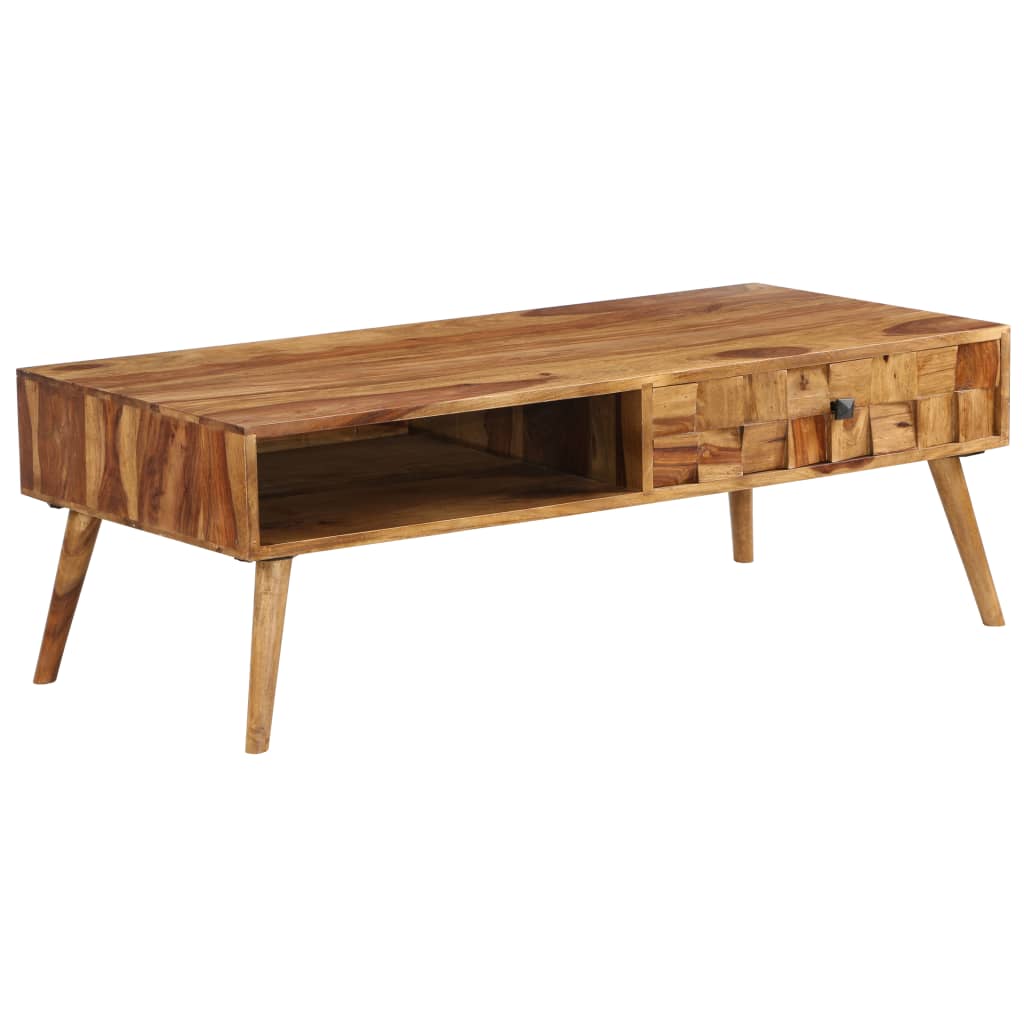 Salontafel 110X50X37 Cm Acaciahout Met Honing Afwerking