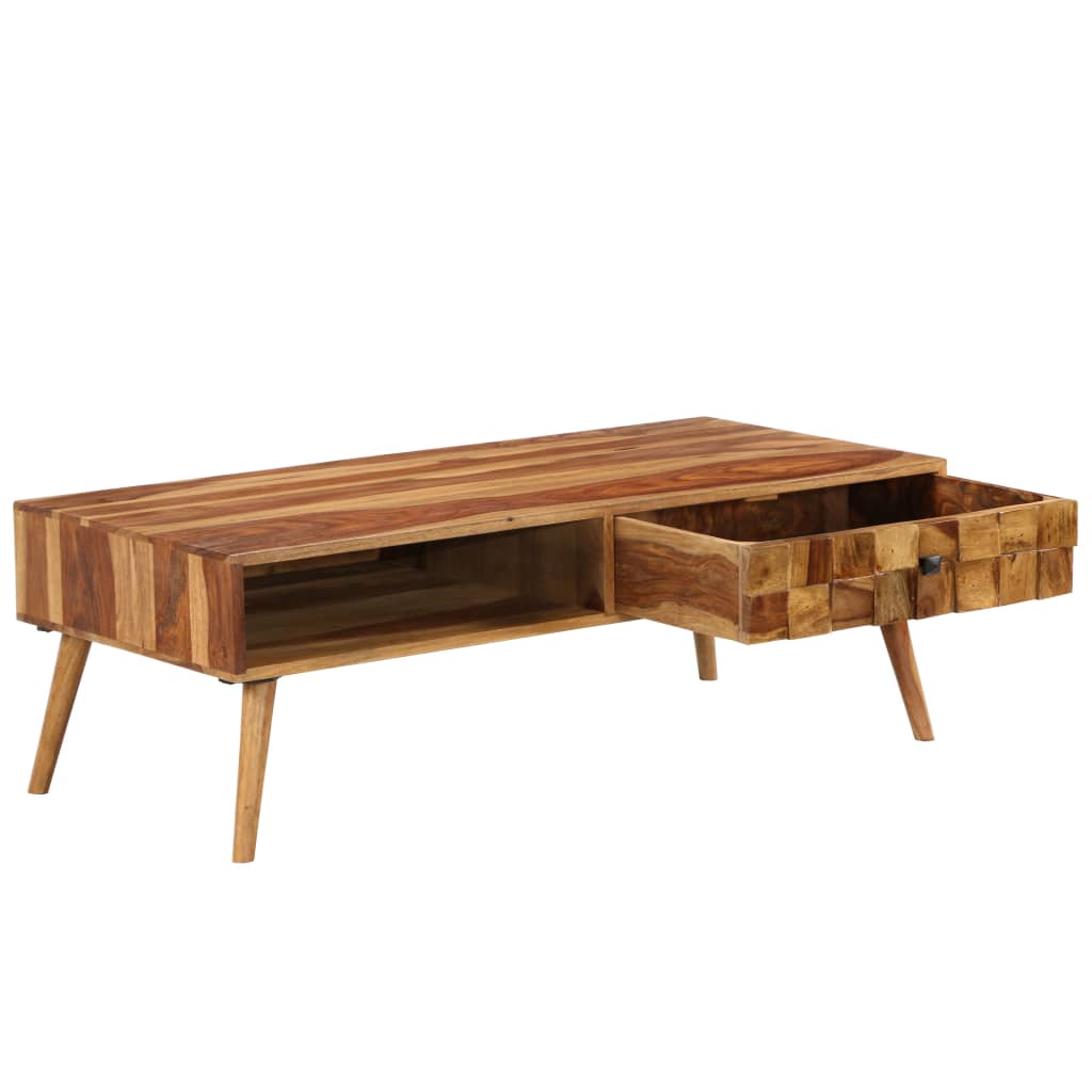 Salontafel 110X50X37 Cm Acaciahout Met Honing Afwerking