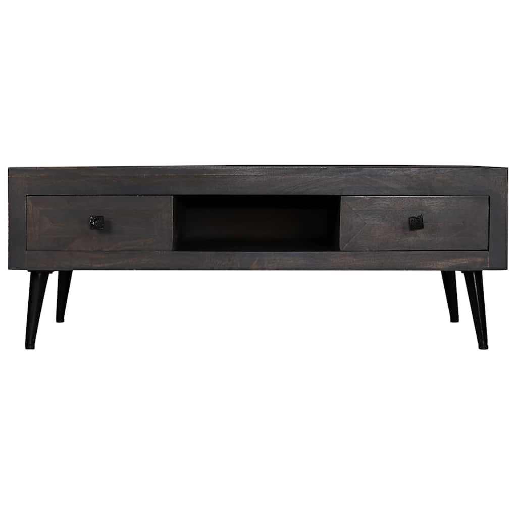 Salontafel 100X60X35 Cm Massief Mangohout