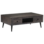 Salontafel 100X60X35 Cm Massief Mangohout