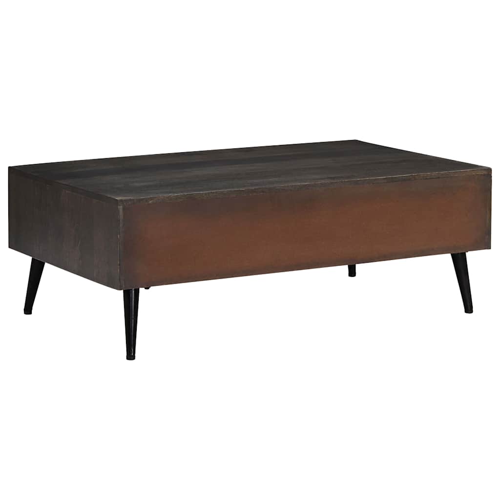 Salontafel 100X60X35 Cm Massief Mangohout