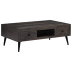 Salontafel 100X60X35 Cm Massief Mangohout
