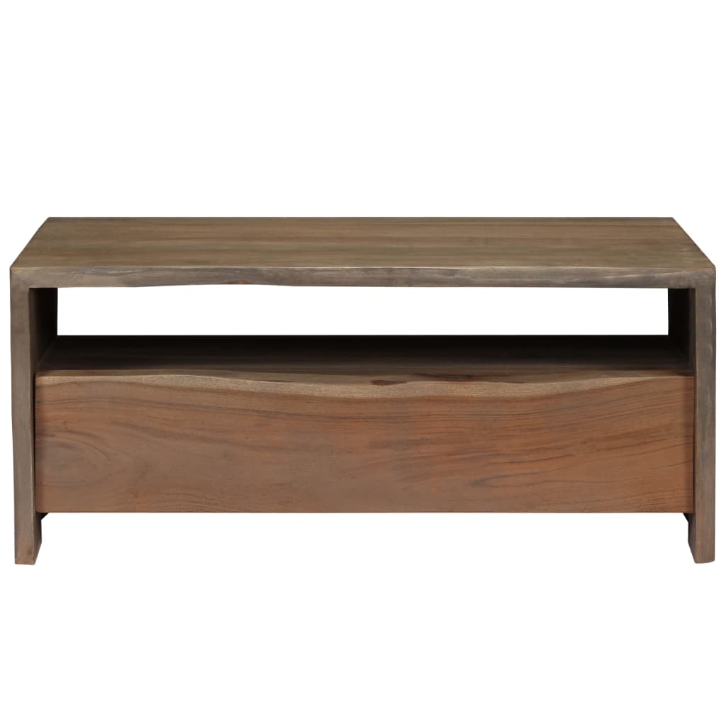 Salontafel Met Natuurlijke Rand 90X50X40 Cm Acaciahout