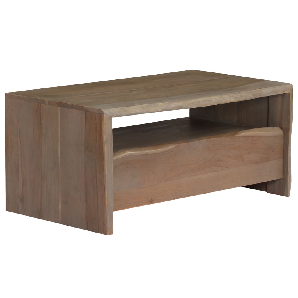 Salontafel Met Natuurlijke Rand 90X50X40 Cm Acaciahout