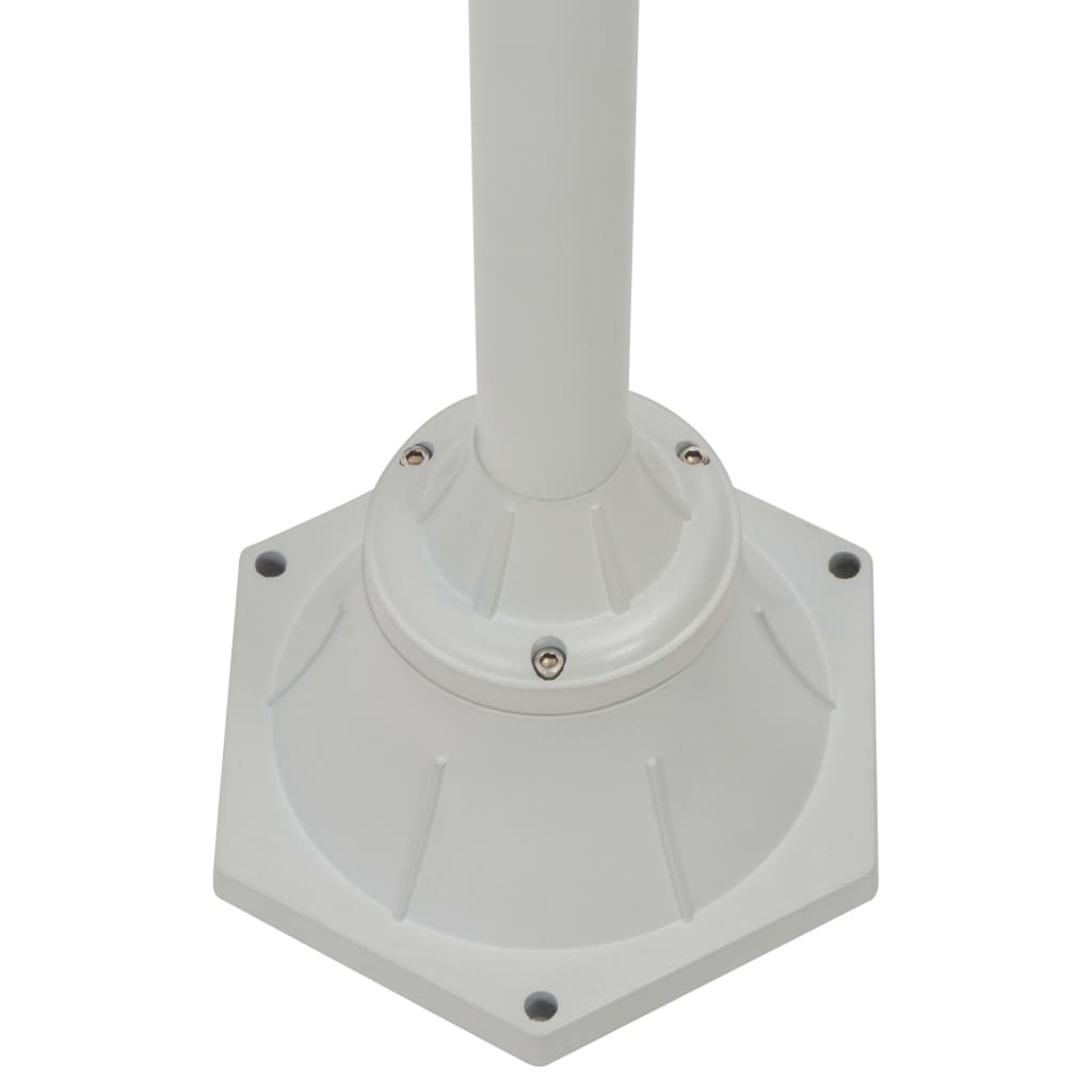 Paalverlichting Tuin E27 220 Cm Aluminium 2-Delig