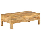Salontafel 110X55X35 Cm Massief Mangohout