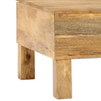 Salontafel 110X55X35 Cm Massief Mangohout