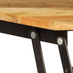Salontafel 110X55X35 Cm Massief Mangohout