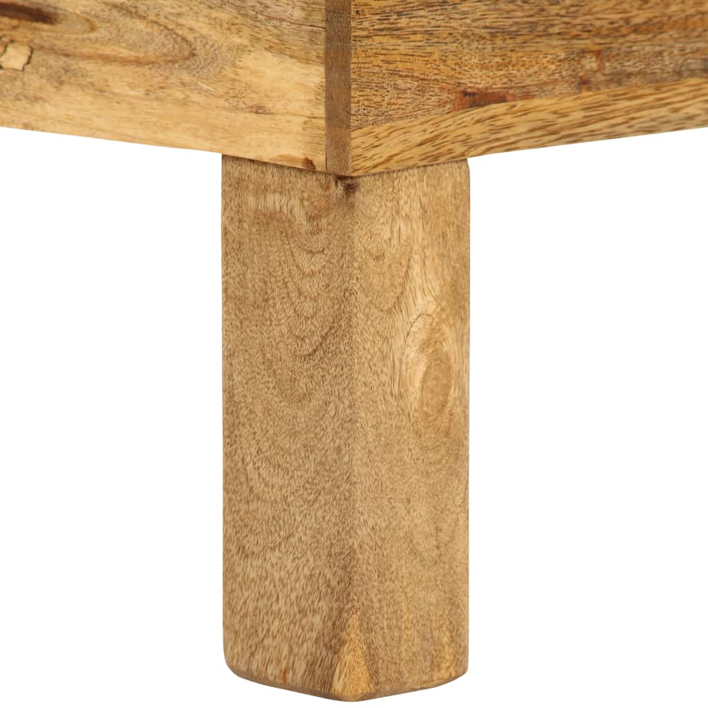 Salontafel 110X55X35 Cm Massief Mangohout