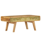 Salontafel 90X50X40 Cm Massief Mangohout