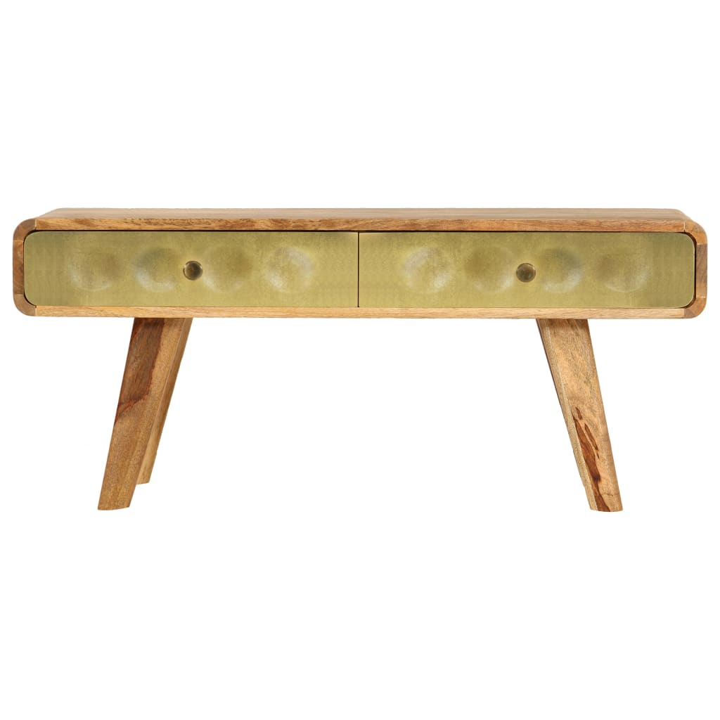 Salontafel 90X50X40 Cm Massief Mangohout
