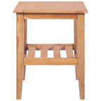 Salontafel Vierkant 40X40X50 Cm Massief Teakhout