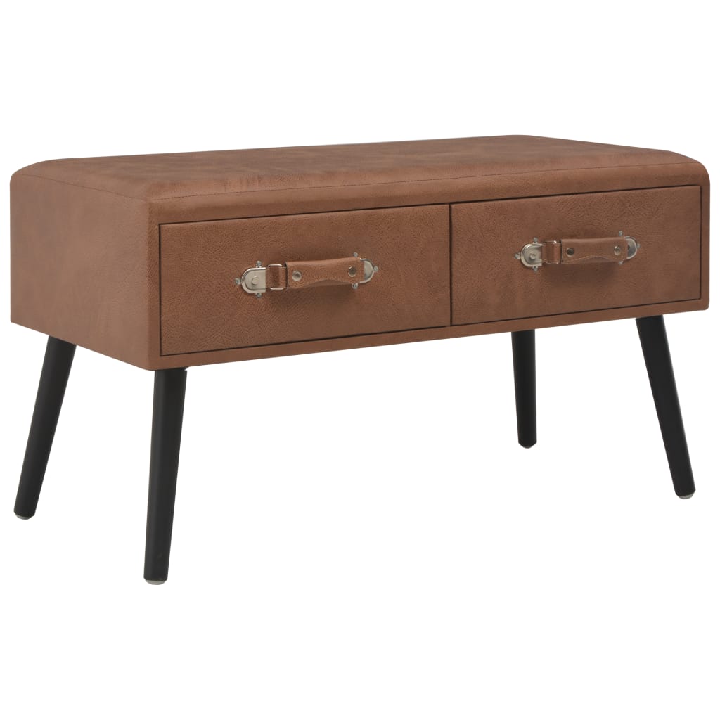 Salontafel 80X40X46 Cm Kunstleer