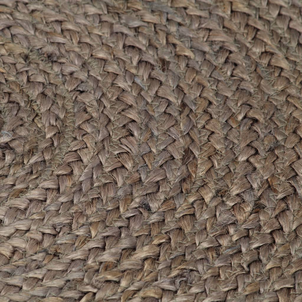 Vloerkleed Handgemaakt Rond Jute