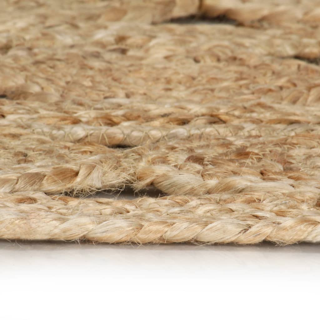 Vloerkleed Handgemaakt Gevlochten Jute