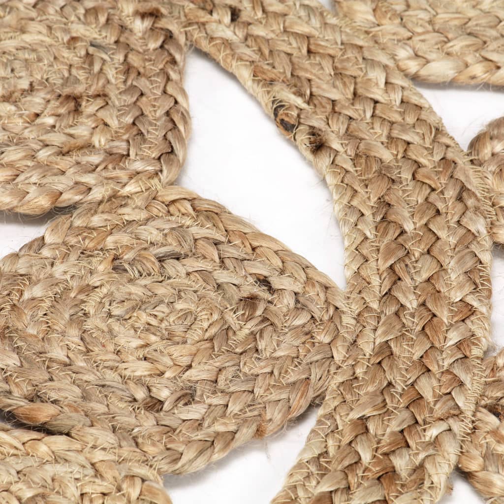 Vloerkleed Handgemaakt Gevlochten Jute