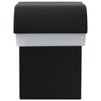 Led-Buitenwandlamp 9 W Ovaal Zwart Zilver