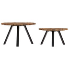 Salontafels 2 St Massief Gerecycled Hout