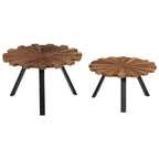 Salontafels 2 St Massief Gerecycled Hout
