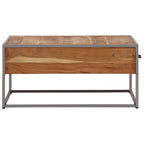 Salontafel 75X75X35 Cm Massief Acaciahout
