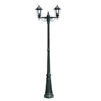 Tuinlantaarn Preston 2-Arms 215 Cm Donkergroen