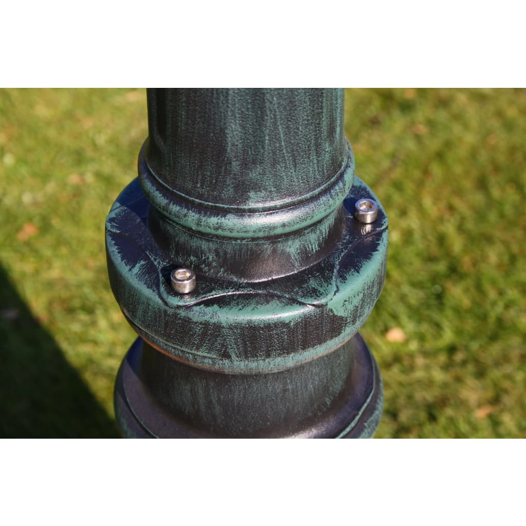 Tuinlantaarn Preston 2-Arms 215 Cm Donkergroen