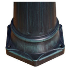 Tuinlantaarn Preston 2-Arms 215 Cm Donkergroen