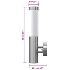 Wandlamp Voor Binnen En Buiten Waterdicht Rvs