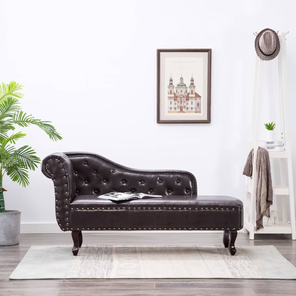 Chaise Longue Kunstsuède