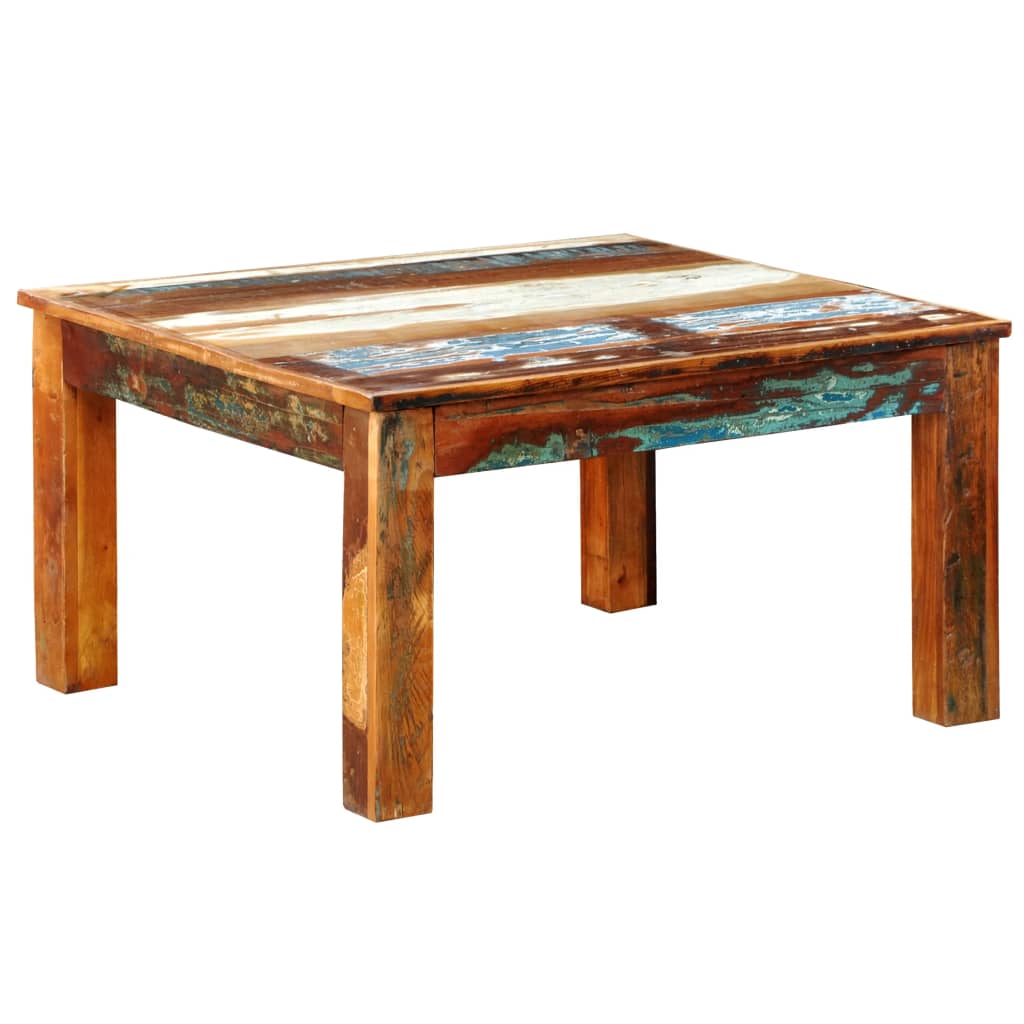 Salontafel Vierkant Gerecycled Hout