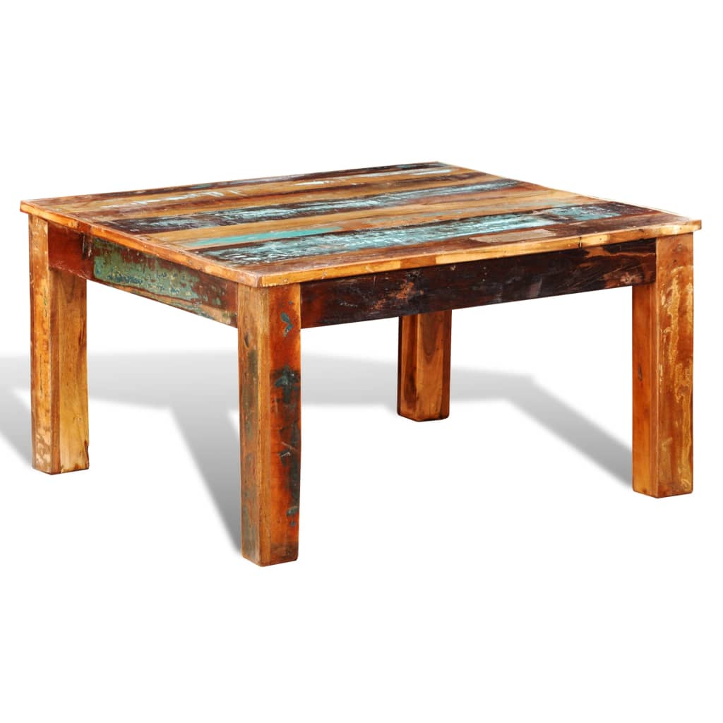 Salontafel Vierkant Gerecycled Hout