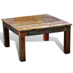 Salontafel Vierkant Gerecycled Hout