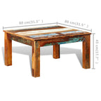 Salontafel Vierkant Gerecycled Hout