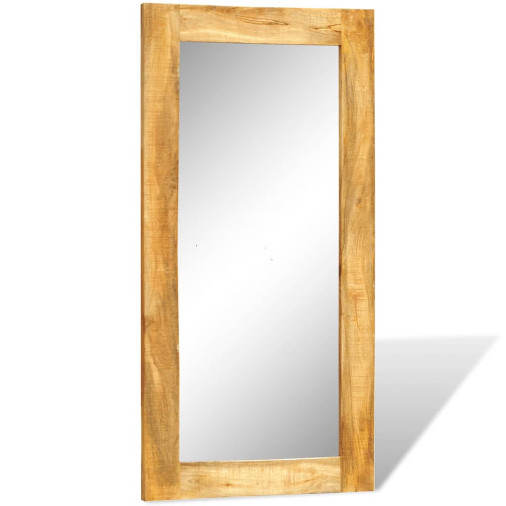 Wandspiegel In Massief Houten Frame 120X60 Cm