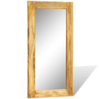 Wandspiegel In Massief Houten Frame 120X60 Cm