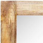 Wandspiegel In Massief Houten Frame 120X60 Cm