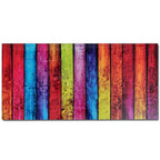 Salontafel Met Regenboog-Print Glazen Tafelblad