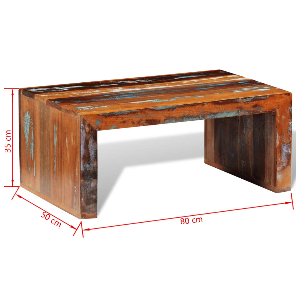 Salontafel Gerecycled Hout