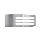 Tuinwandlamp Roestvrij Staal Zilver