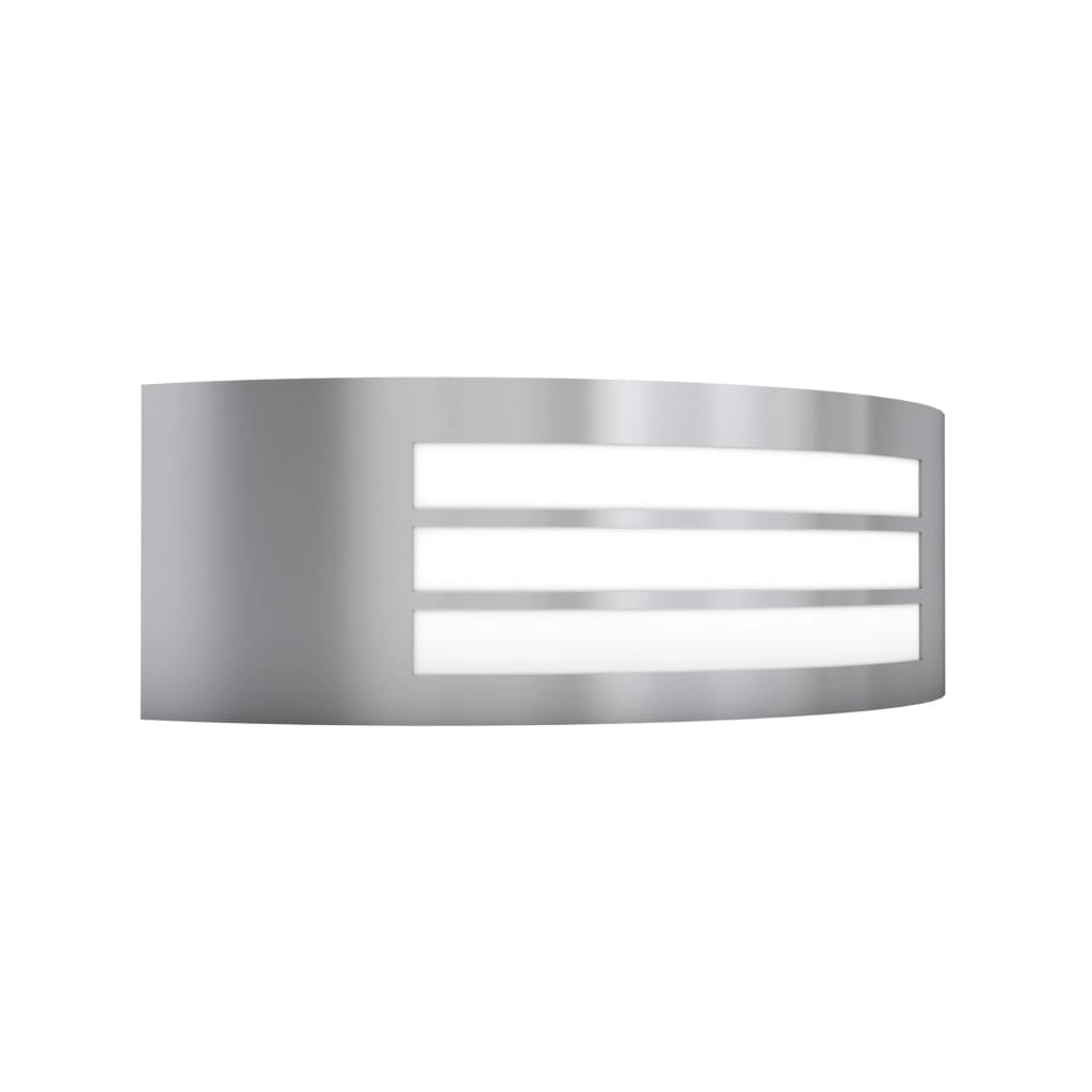 Tuinwandlamp Roestvrij Staal Zilver
