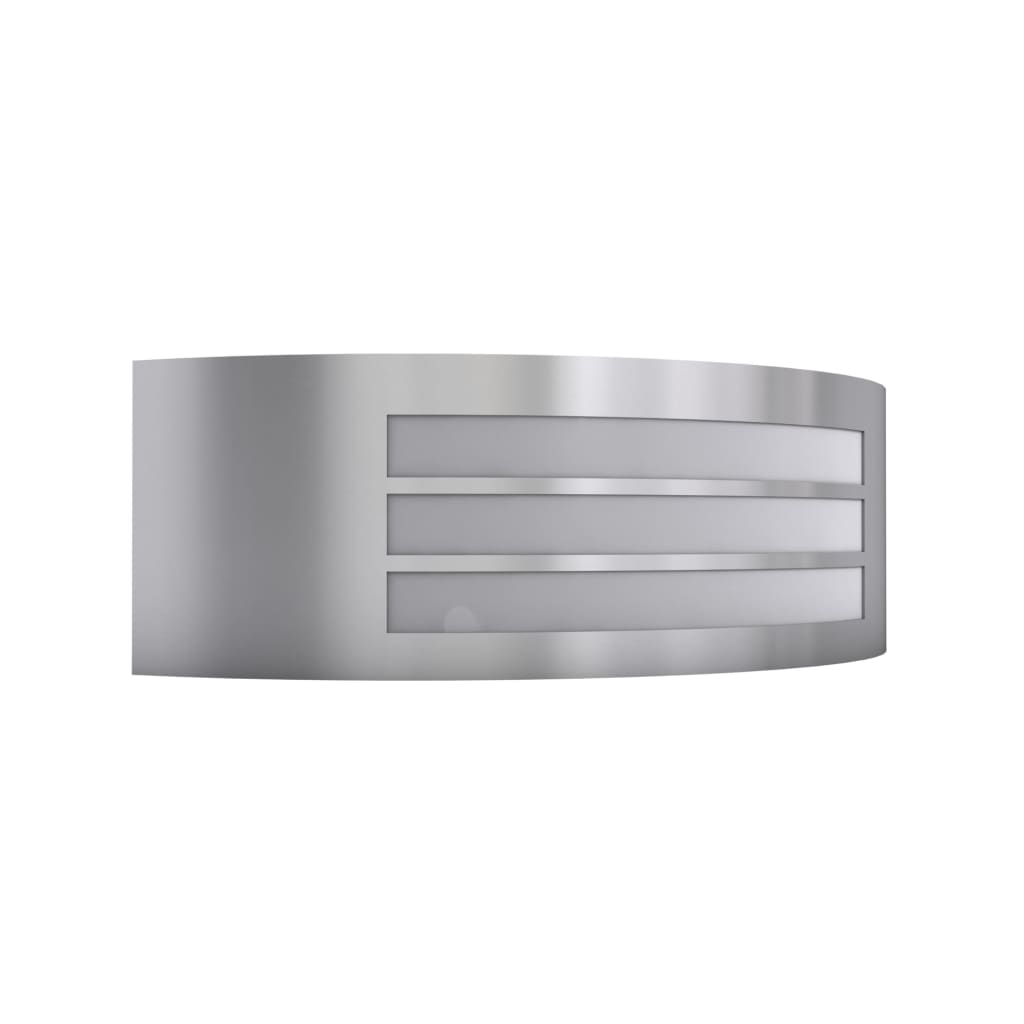 Tuinwandlamp Roestvrij Staal Zilver
