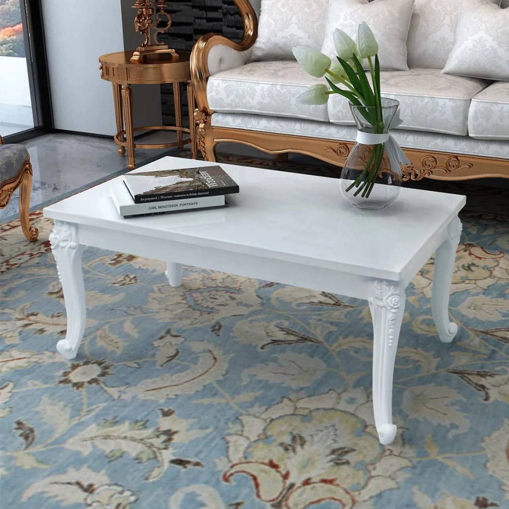 Salontafel Hoogglans Wit
