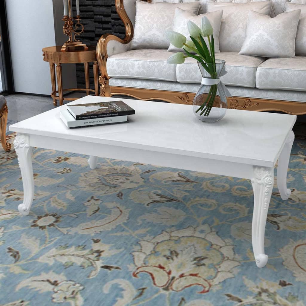 Salontafel Hoogglans Wit