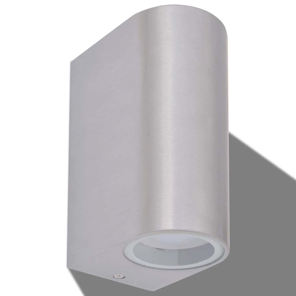 Led-Wandlamp Tuin Op-/Neerwaarts 2 St