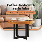 Salontafel Massief Teakhout Hars 60 Cm