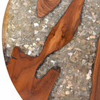 Salontafel Massief Teakhout Hars 60 Cm