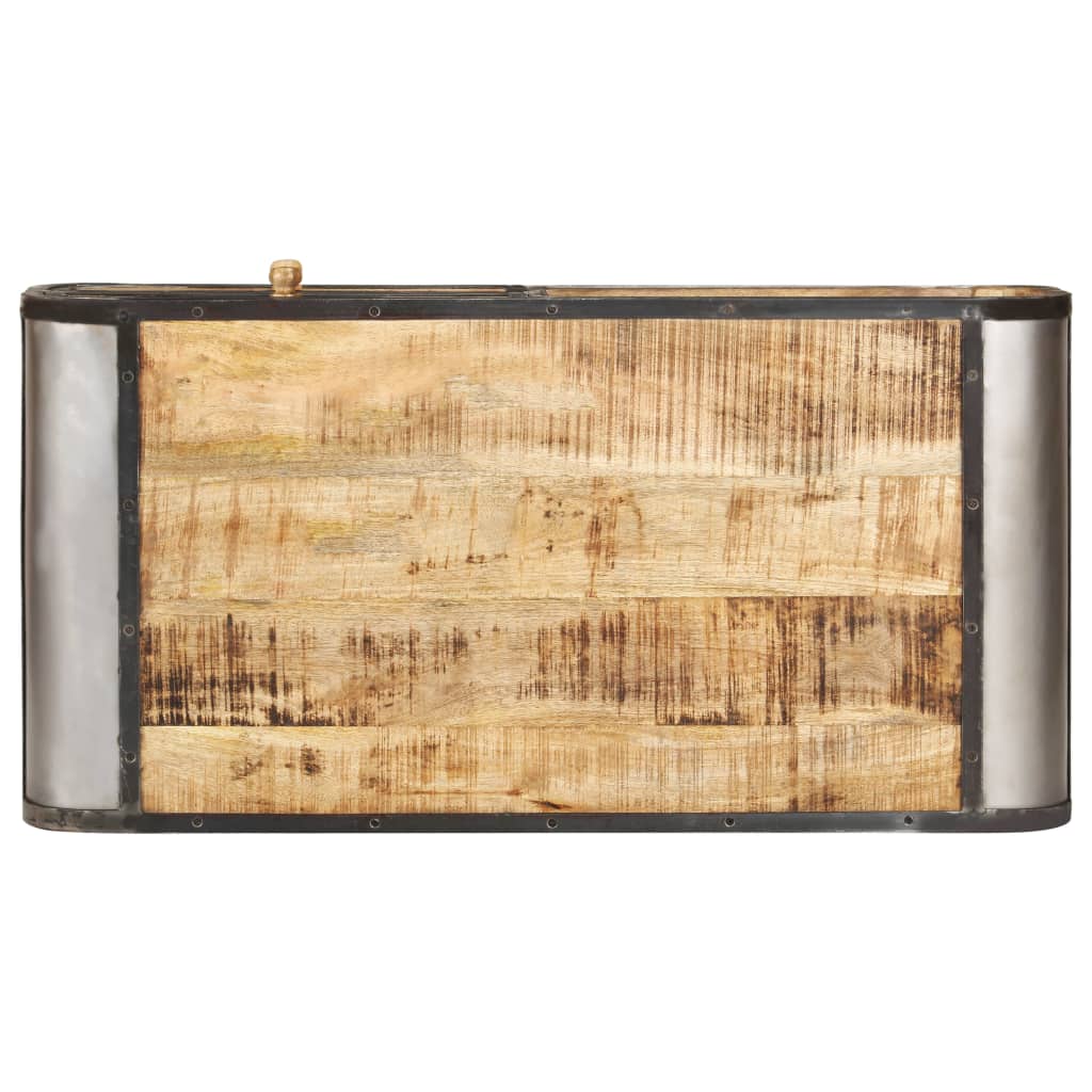 Salontafel 100X50X35 Cm Massief Mangohout