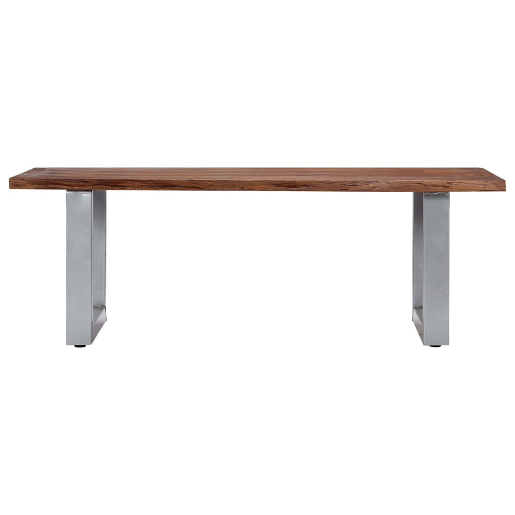 Salontafel Met Natuurlijke Randen 115X60X40 Cm Acaciahout
