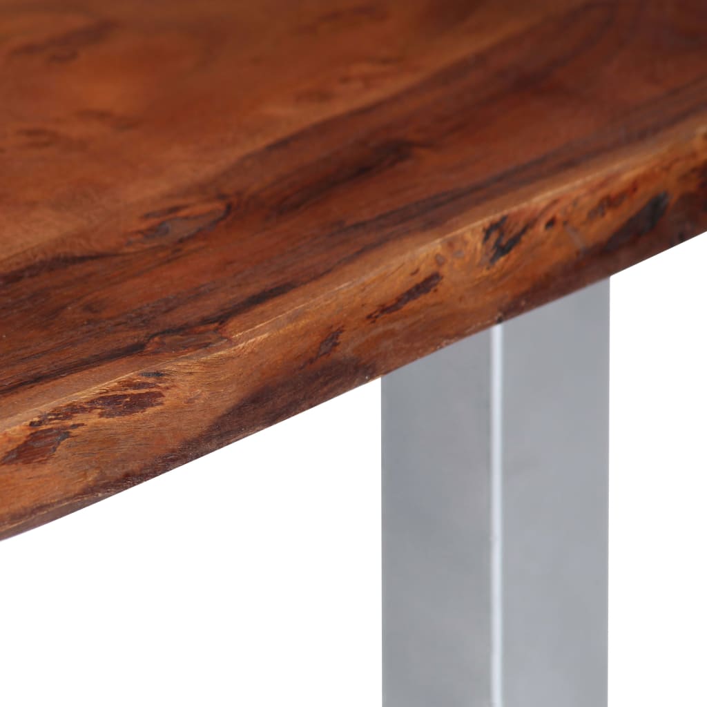 Salontafel Met Natuurlijke Randen 115X60X40 Cm Acaciahout