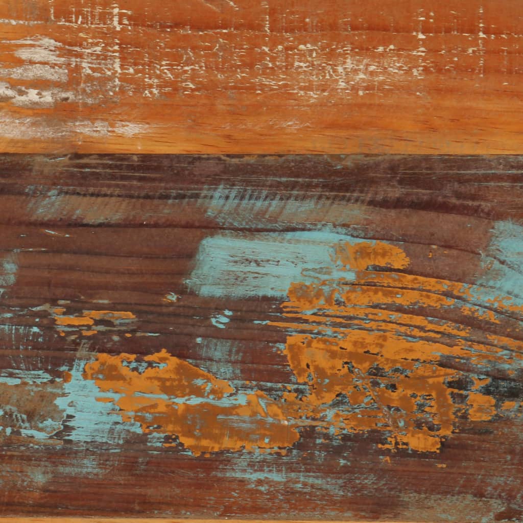 Salontafel 120X60X40 Cm Massief Gerecycled Hout Zwart